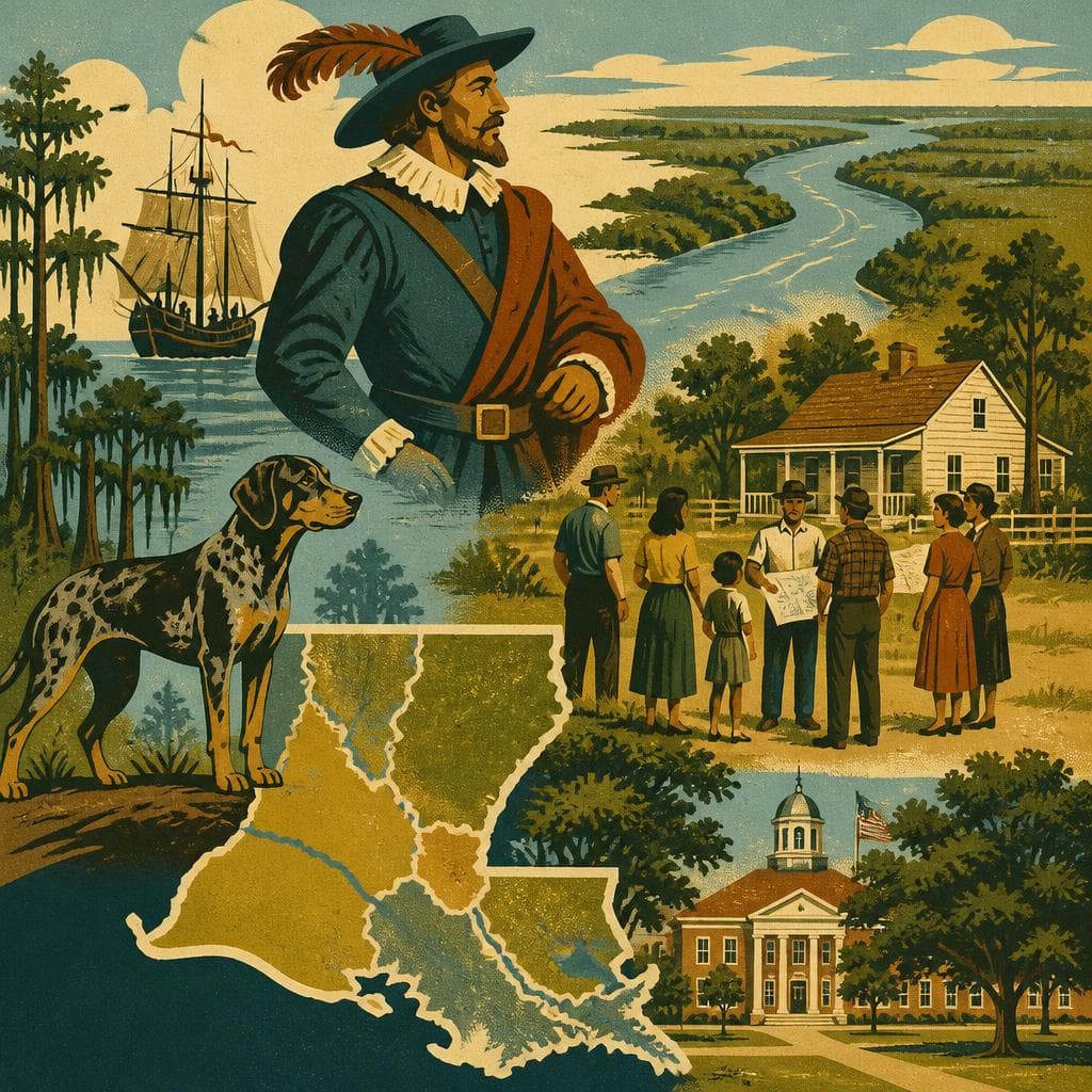 Cover art for When a Piece of Catahoula Became La Salle