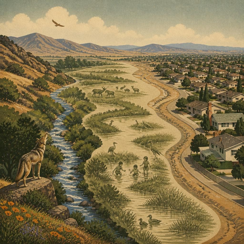 Cover art for Where Coyote Creek Once Had Room