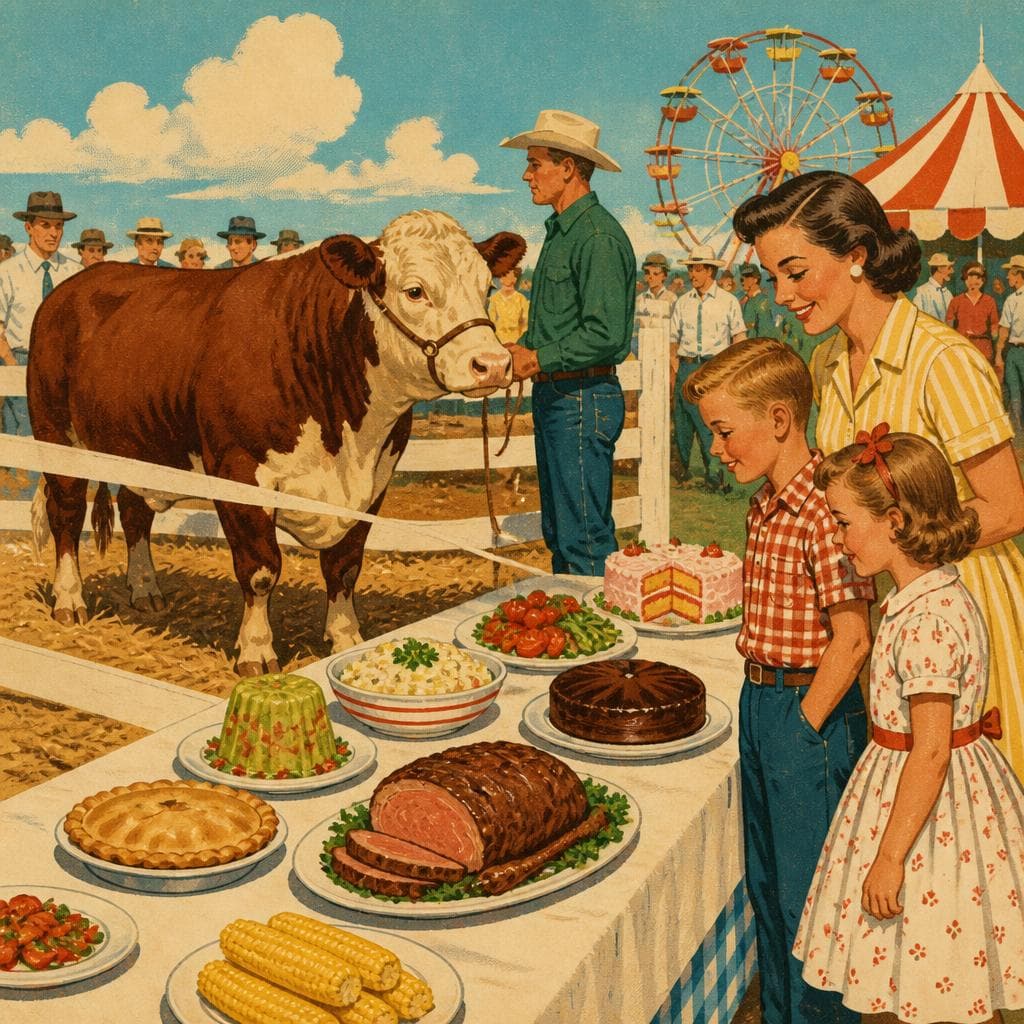 Cover art for Where the County Put Dinner on Display