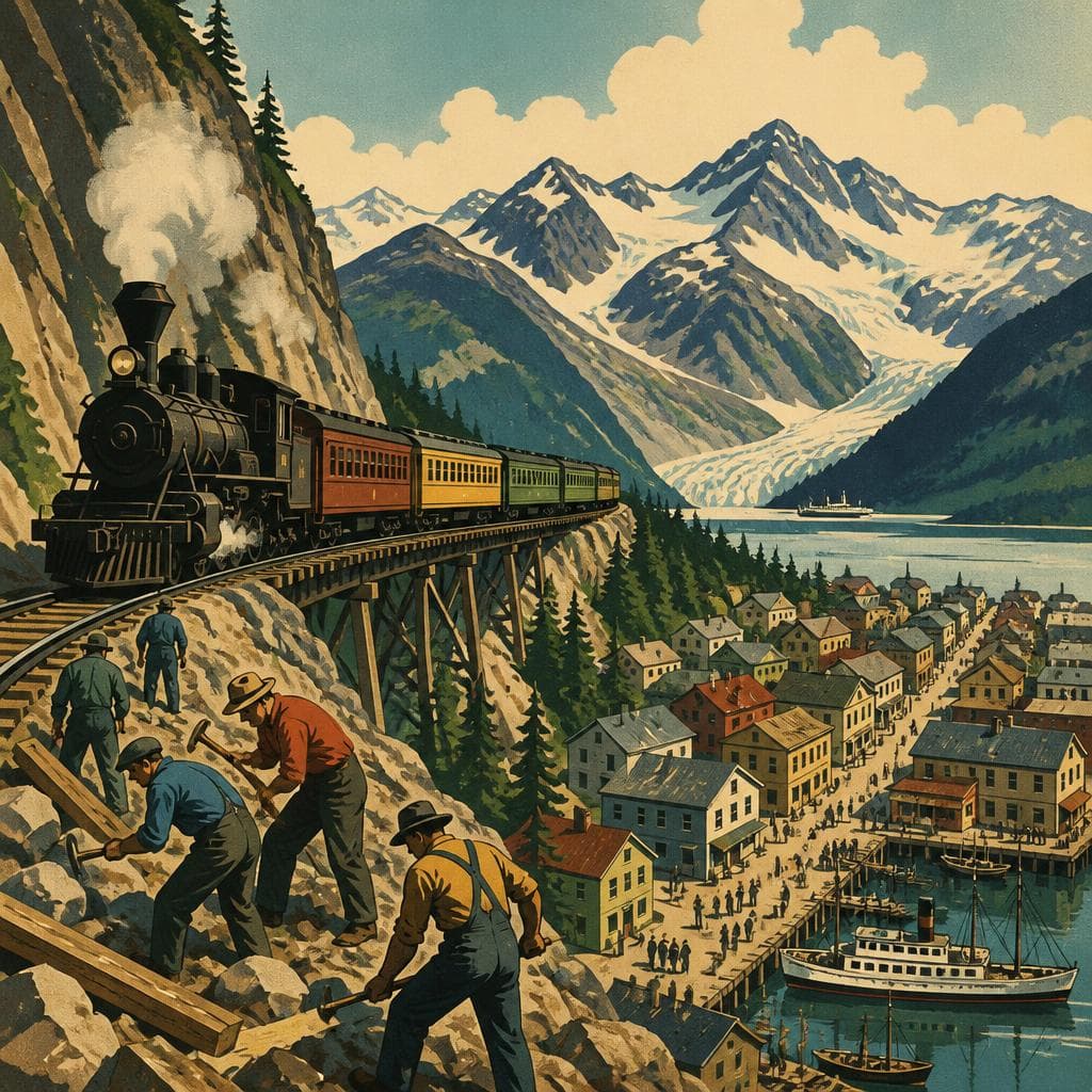 Cover art for The Railroad That Rewrote Skagway