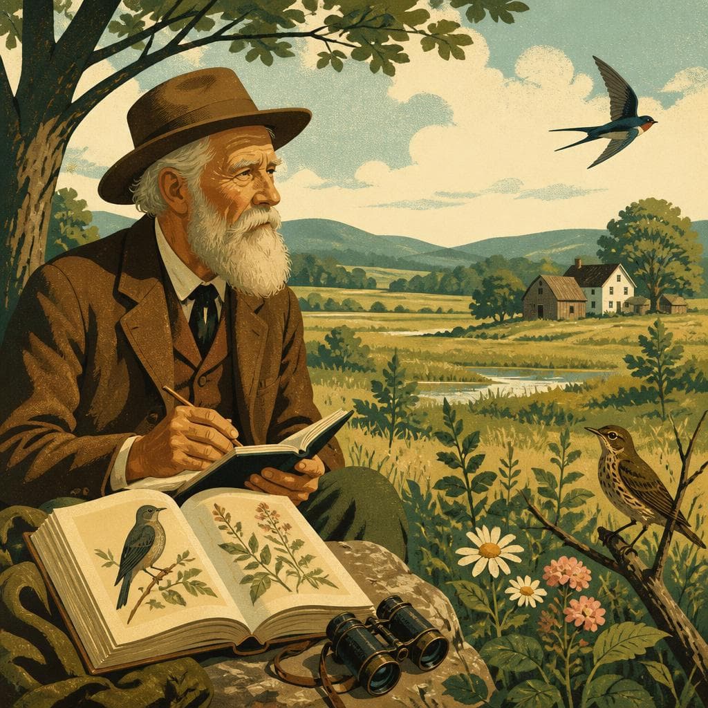 Cover art for John Burroughs and the Feeling of a Field Guide