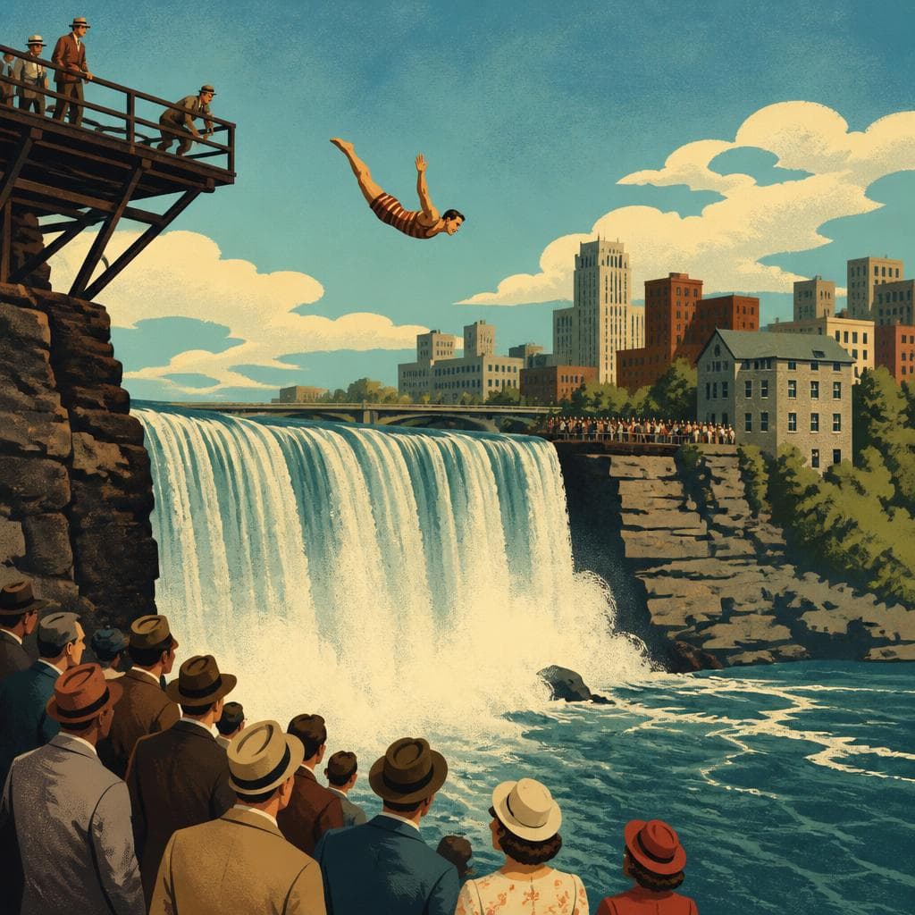 Cover art for The Leap That Made High Falls Famous