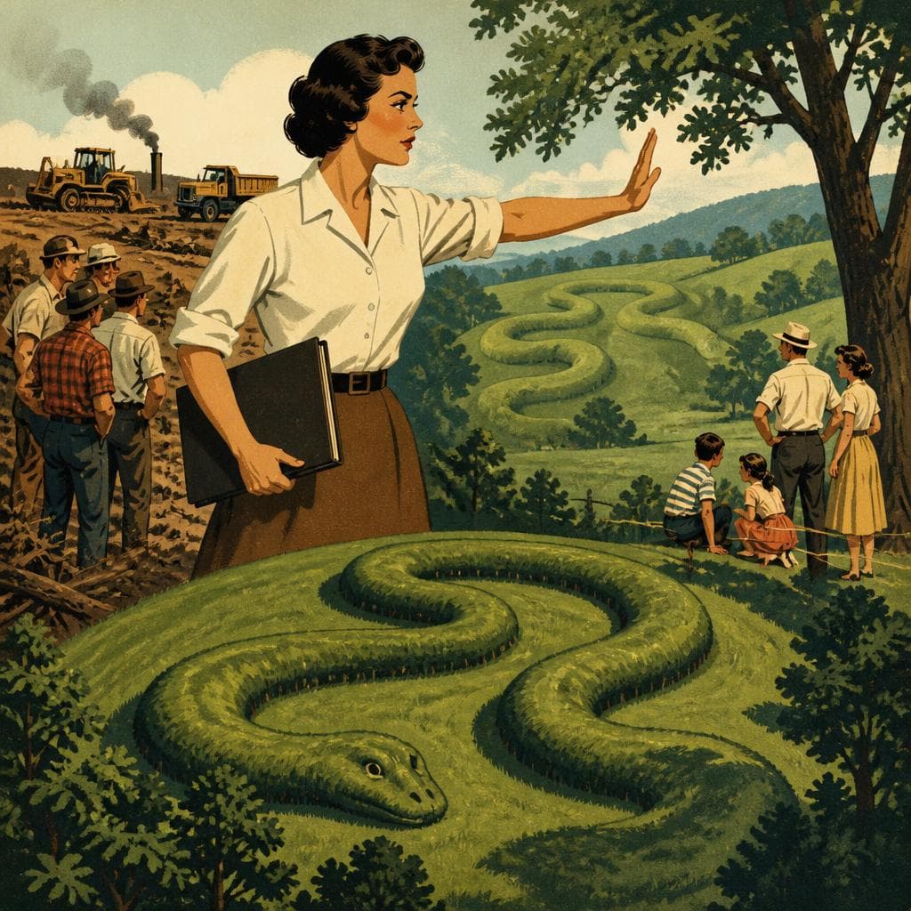 Cover art for How Serpent Mound Was Saved