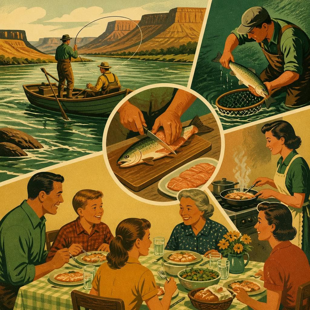 Cover art for What the Green River Put on the Table