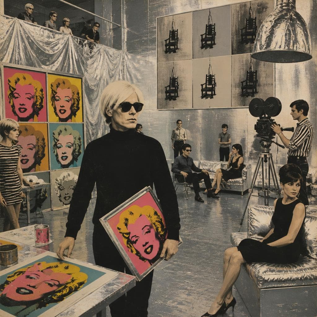 Cover art for Inside Warhol’s Silver Factory