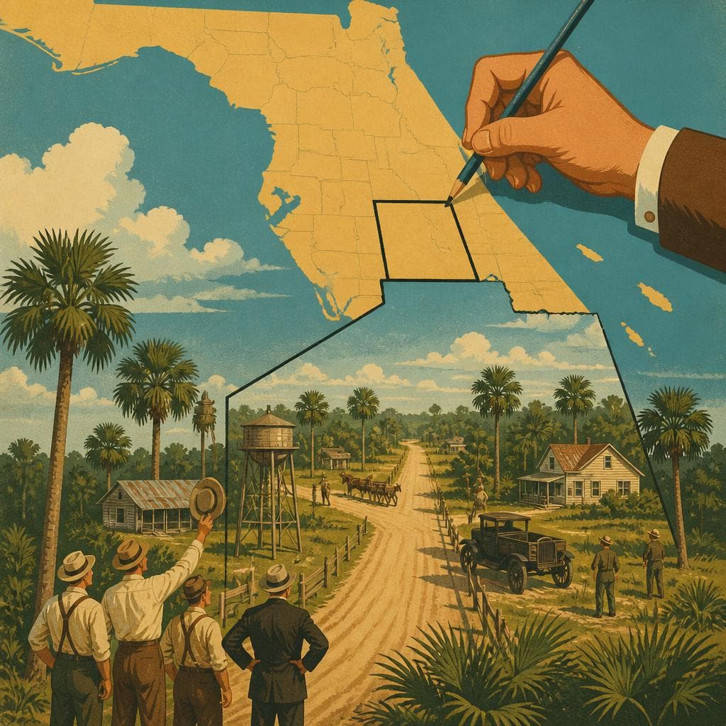 Cover art for When Florida Drew Its Last New County