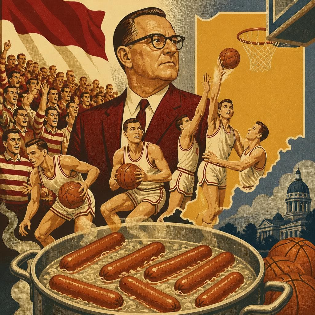 Cover art for Where the Hot Dogs Became Basketball Legends