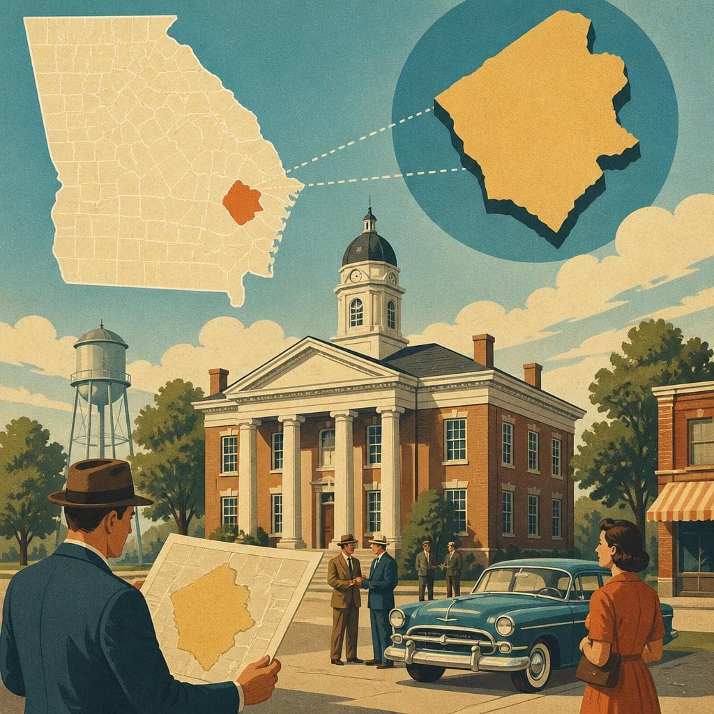 Cover art for When Lyons Became the Center of a New County