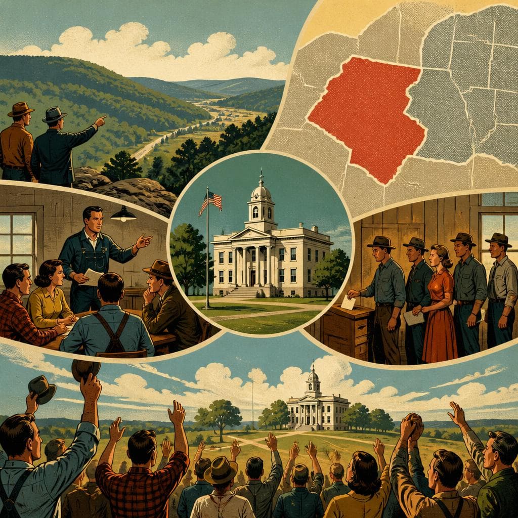 Cover art for When This Border Corner Became Its Own County