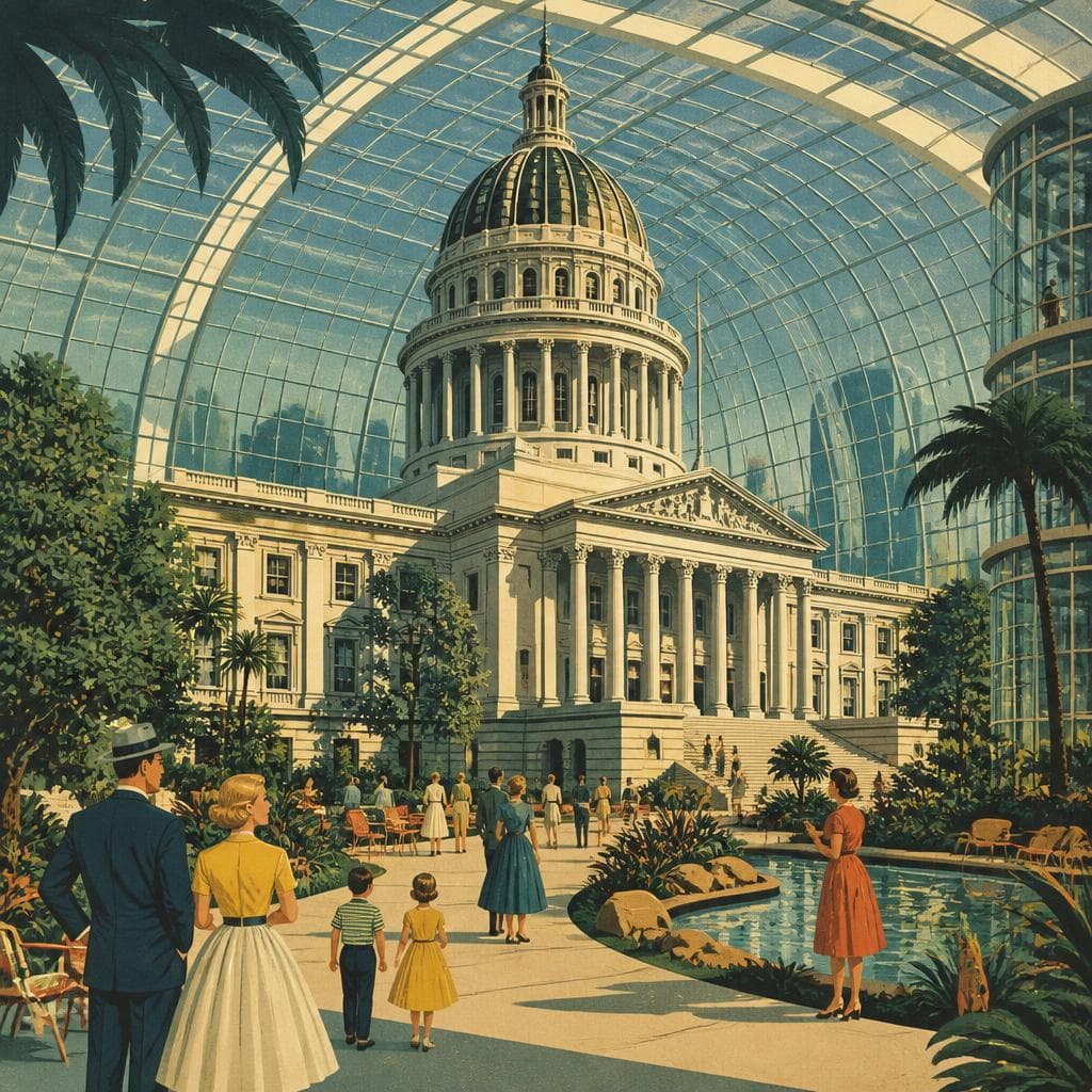 Cover art for A Capitol Reborn Under Glass