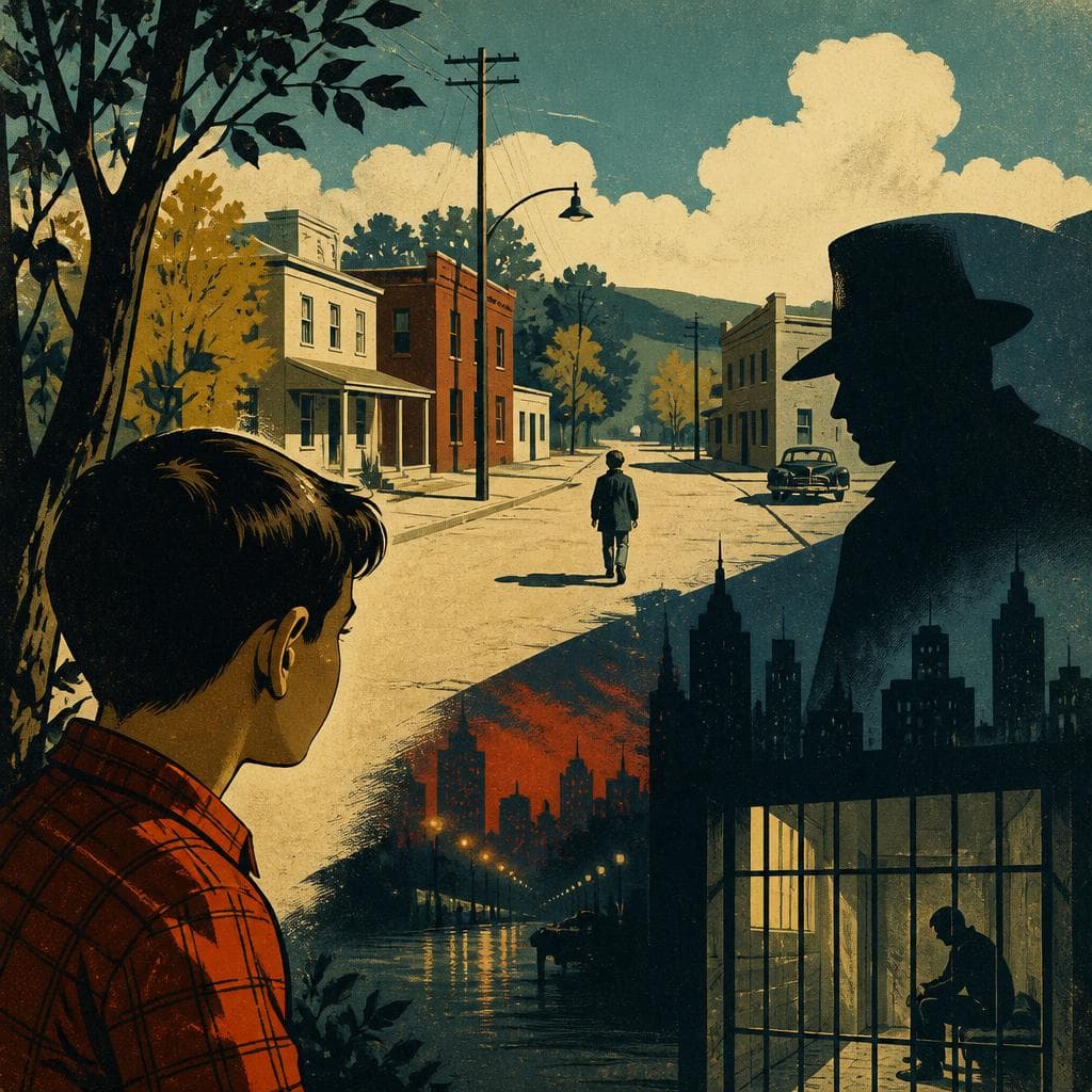 Cover art for The First Shadow in Dryden