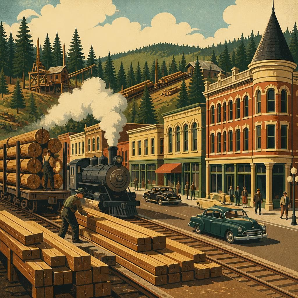 Cover art for Where Timber and Rail Built Downtown Fordyce