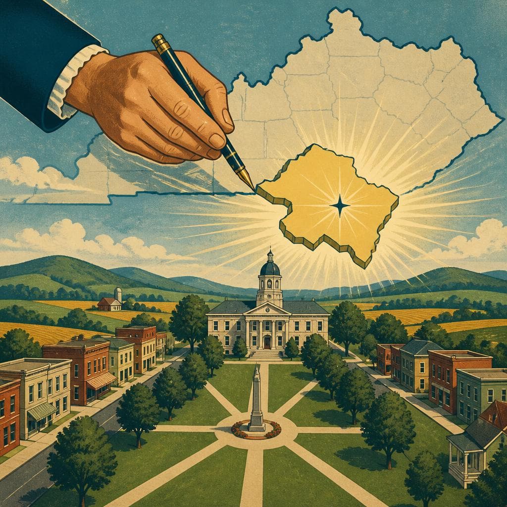 Cover art for When Kentucky Drew Hardin County Into Being