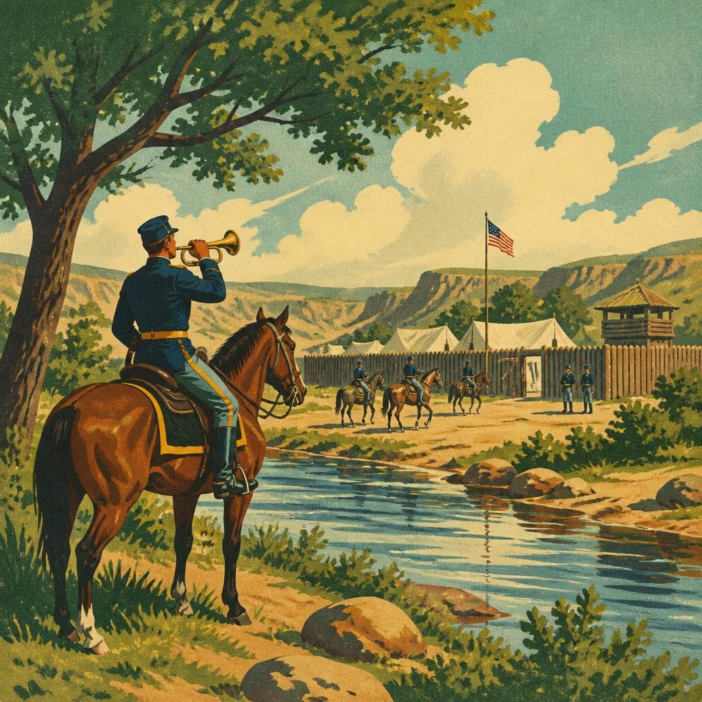 Cover art for Bugles on Jim Ned Creek