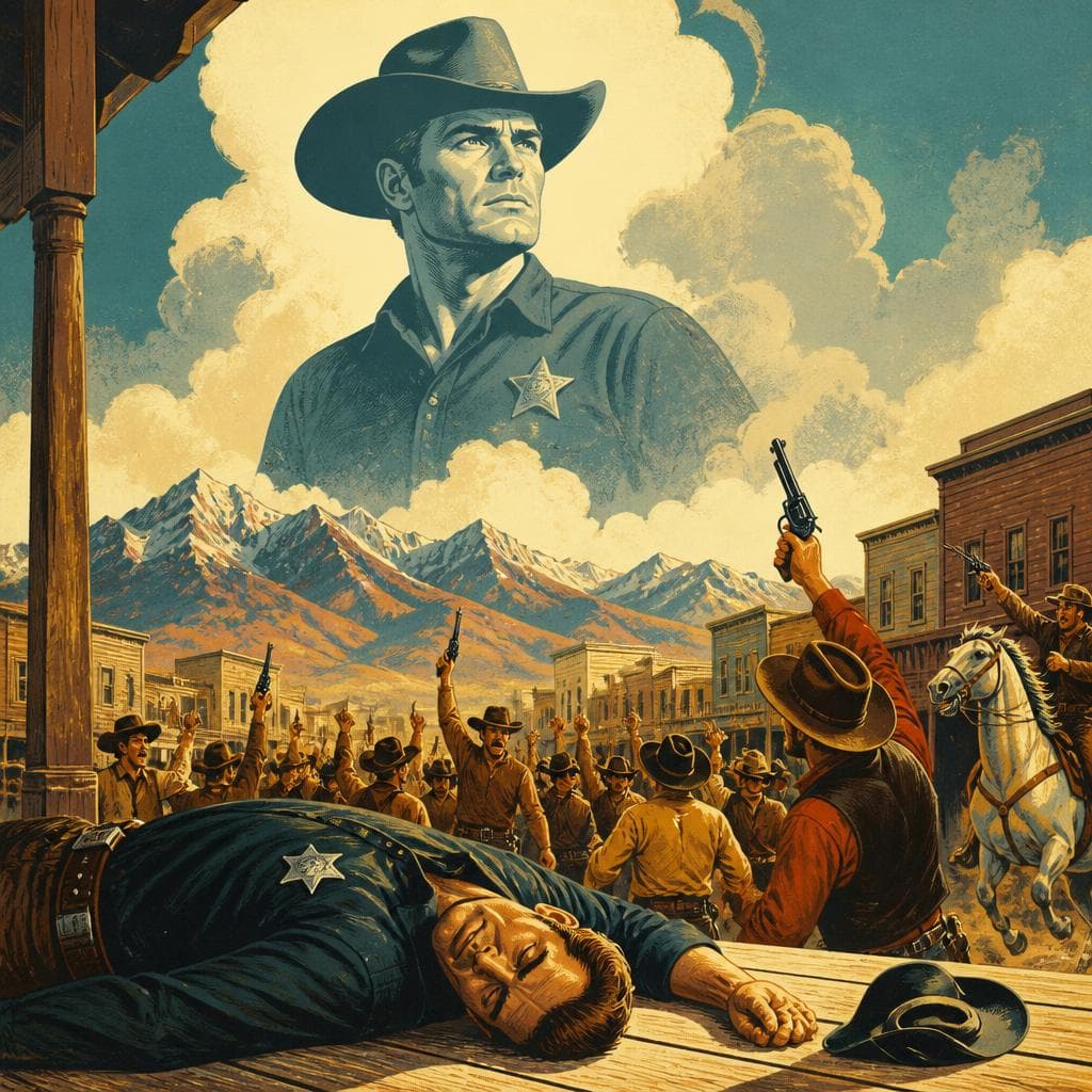 Cover art for When Sheriff Warren Fell, Bellevue Erupted