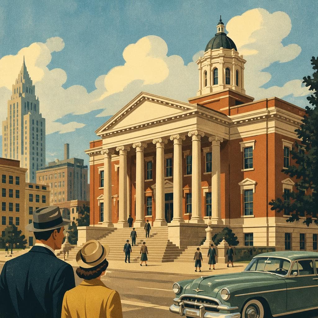 Cover art for A Courthouse Built to Be Seen