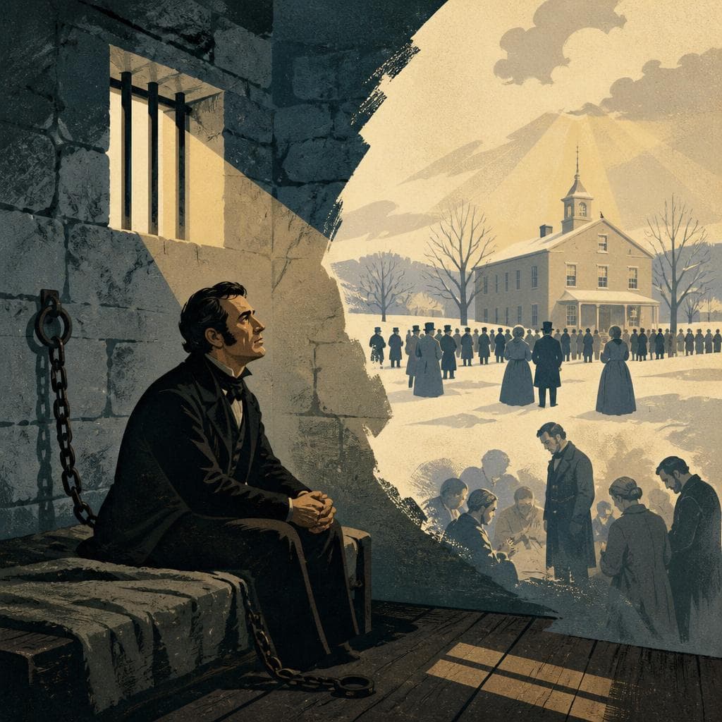 Cover art for Where Liberty Jail Entered Sacred Memory