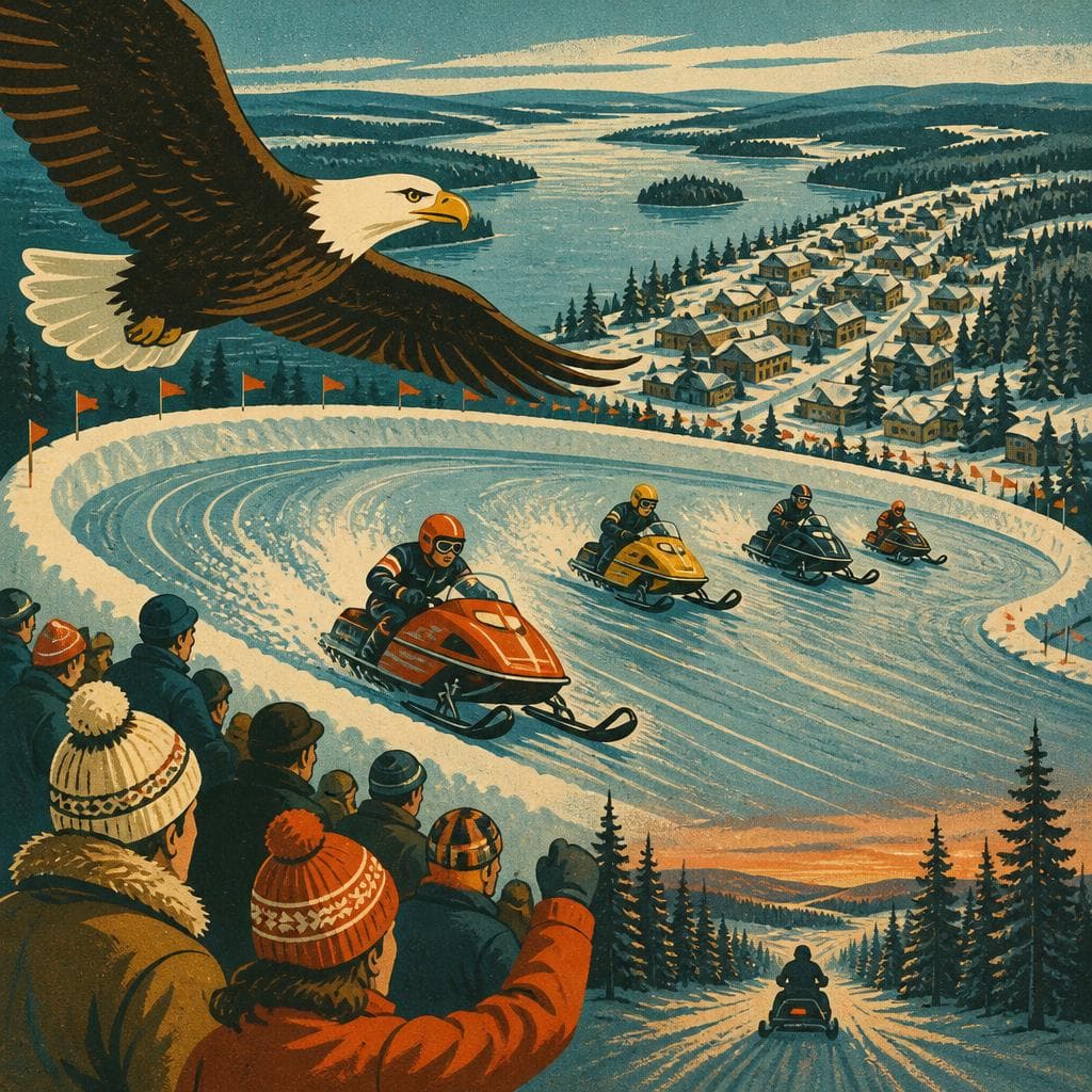 Cover art for How an Ice Oval Put Eagle River on the Map