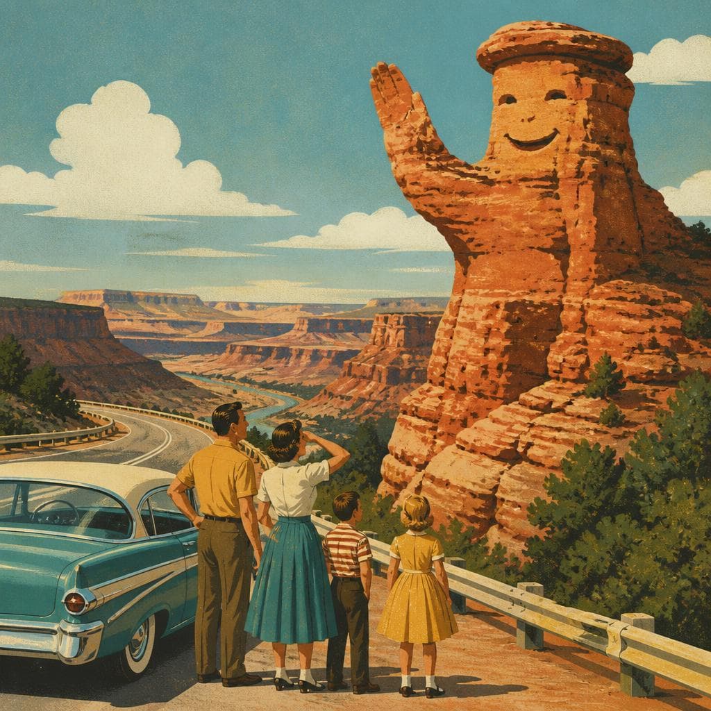 Cover art for The Canyon’s Accidental Greeter