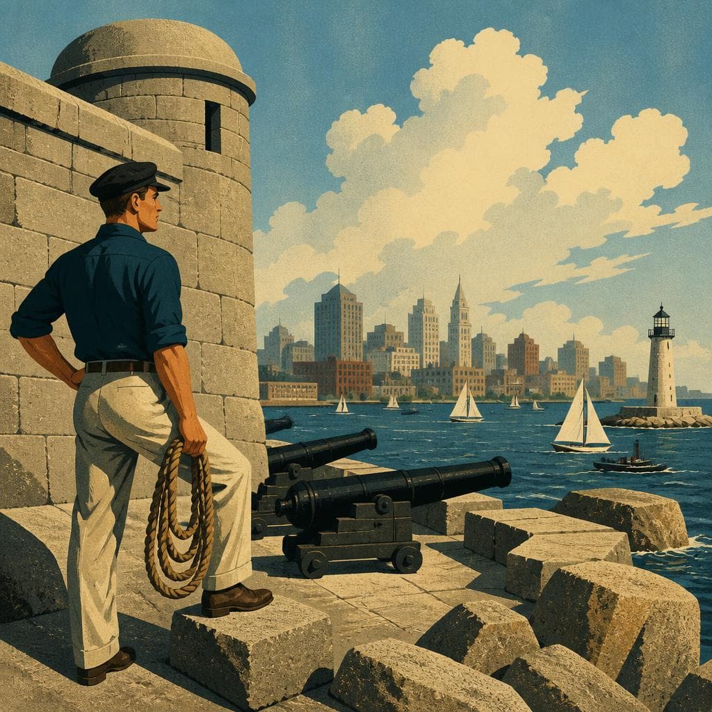 Cover art for Granite Nerves at the Harbor Gate