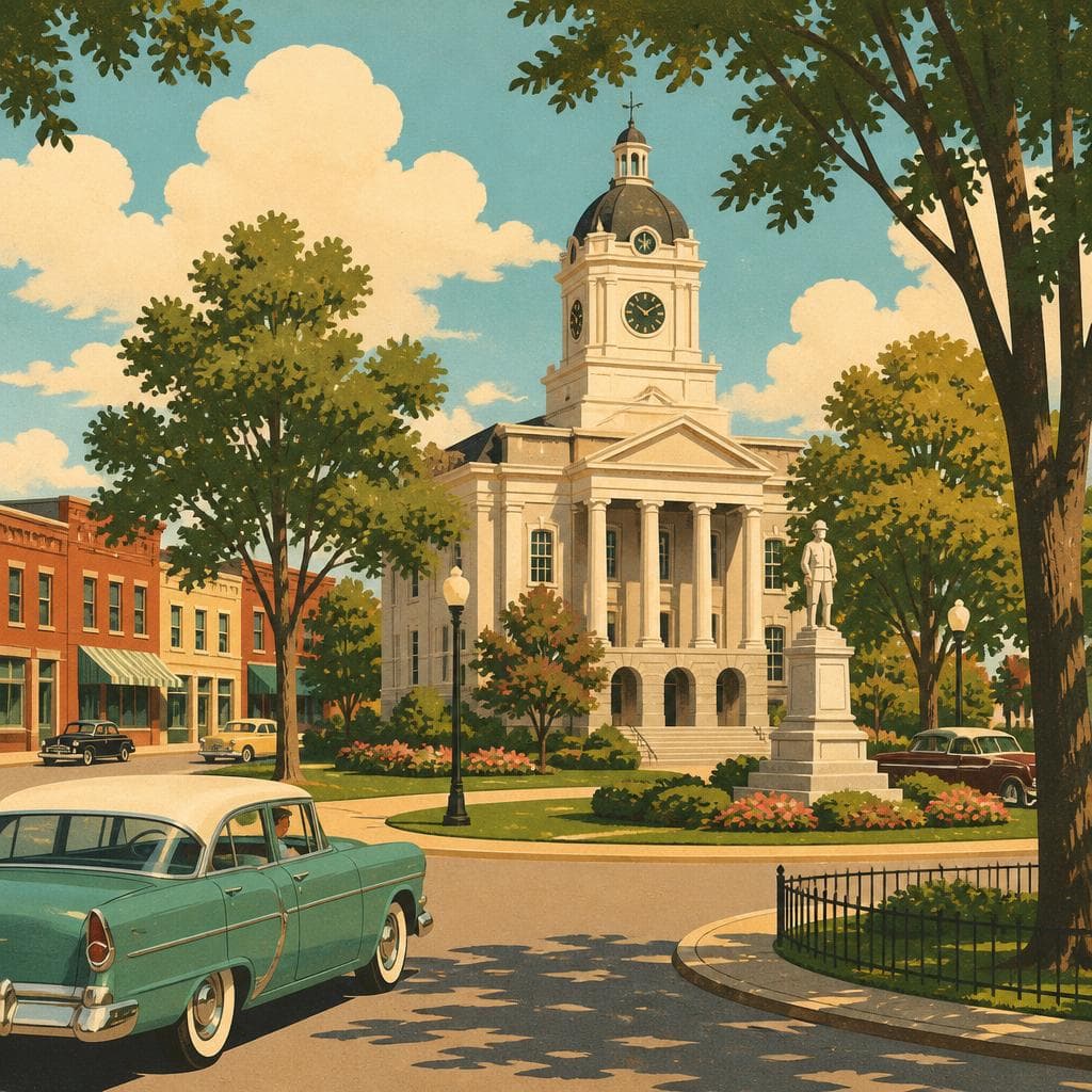 Cover art for Around the Square in Warrenton