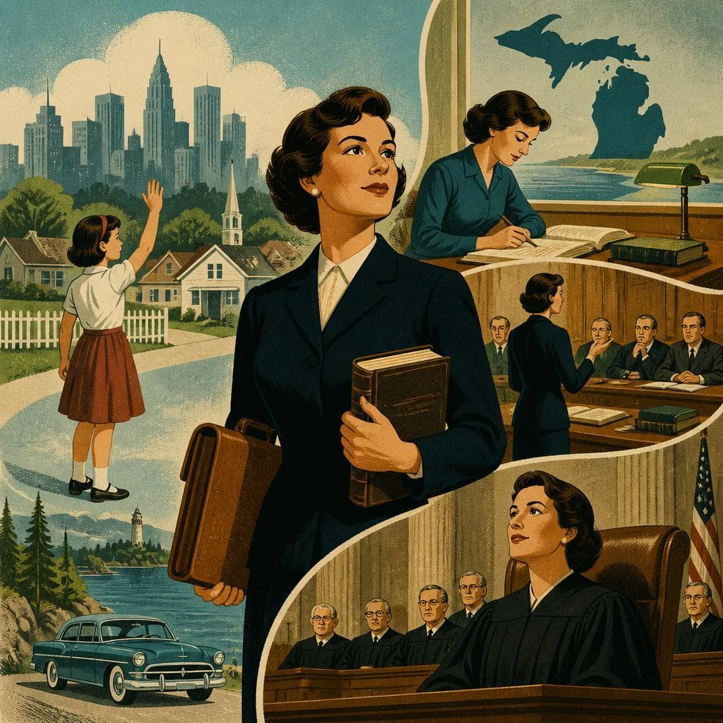 Cover art for From Charlotte to Michigan’s Highest Court