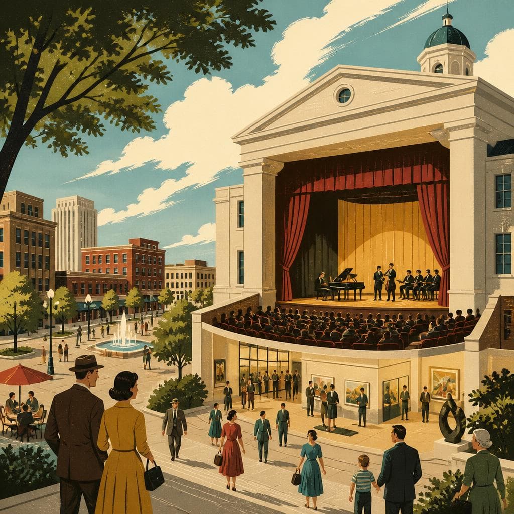 Cover art for How a City Hall Stage Helped Bring Downtown Back