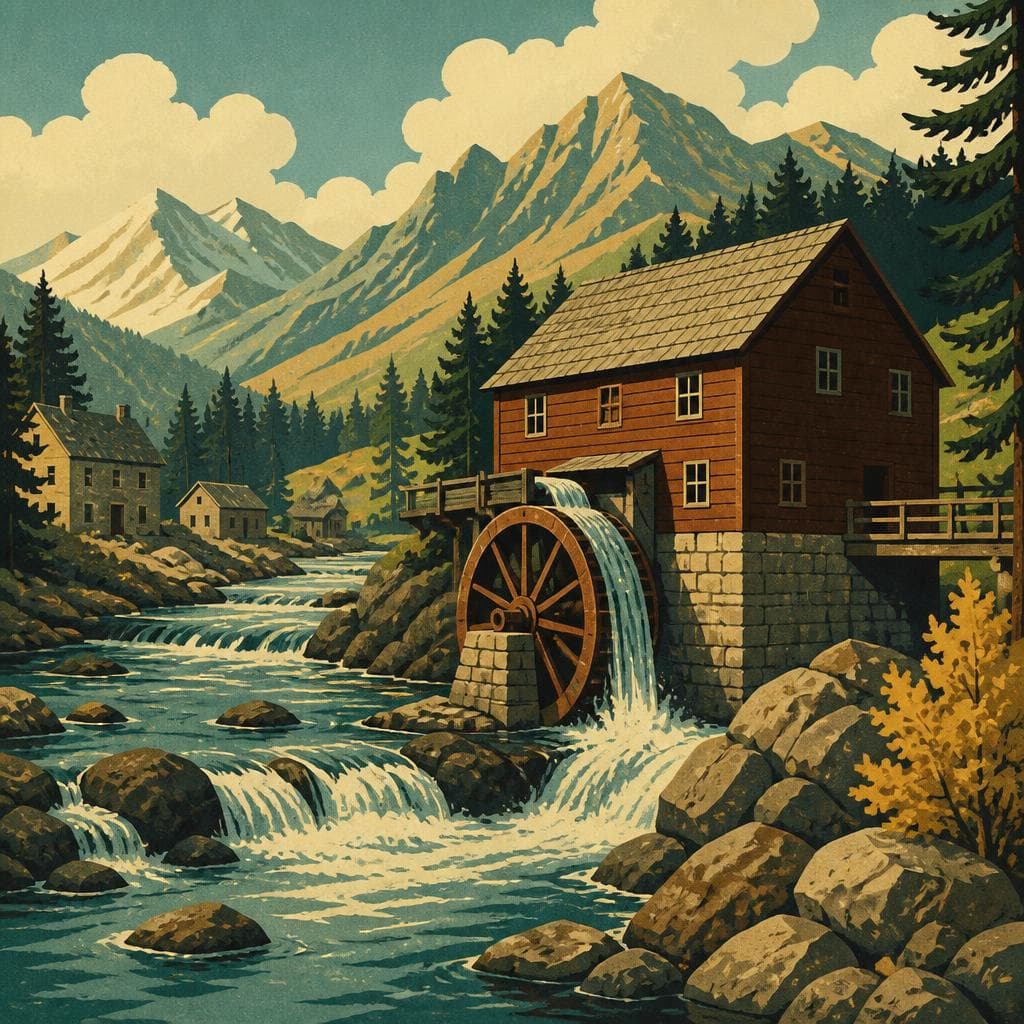 Cover art for Where the River Kept the Mill Alive