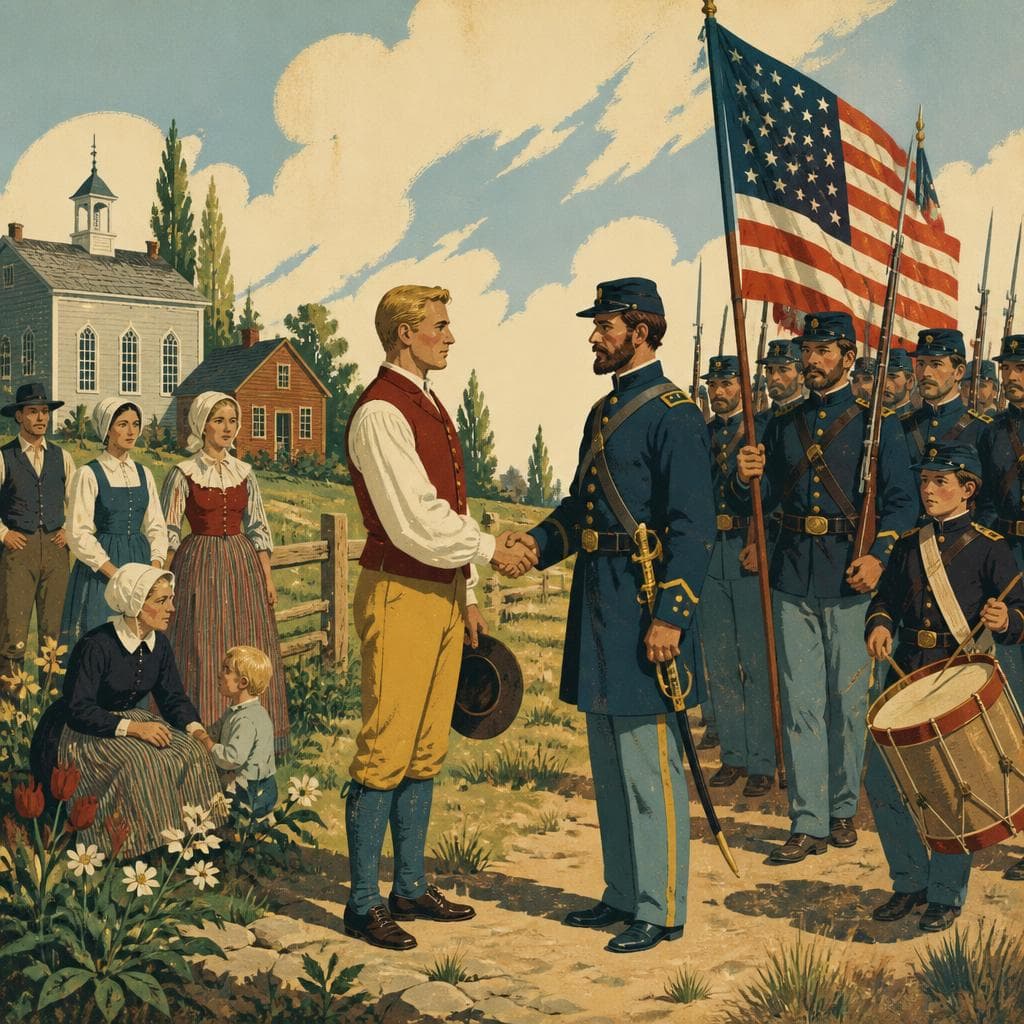 Cover art for When Bishop Hill Met the Civil War