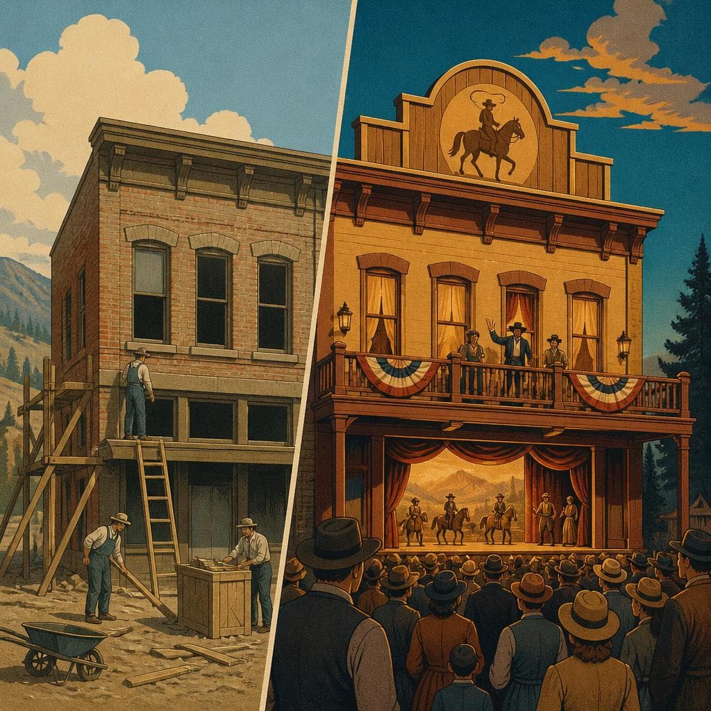 Cover art for Before the Applause, a Building Learned to Perform