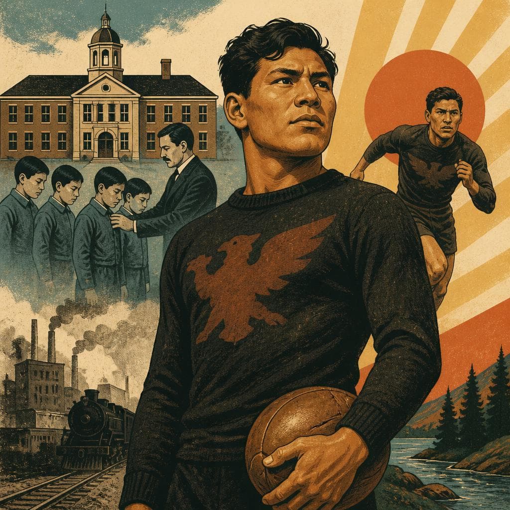 Cover art for Jim Thorpe, Carlisle, and an American Contradiction