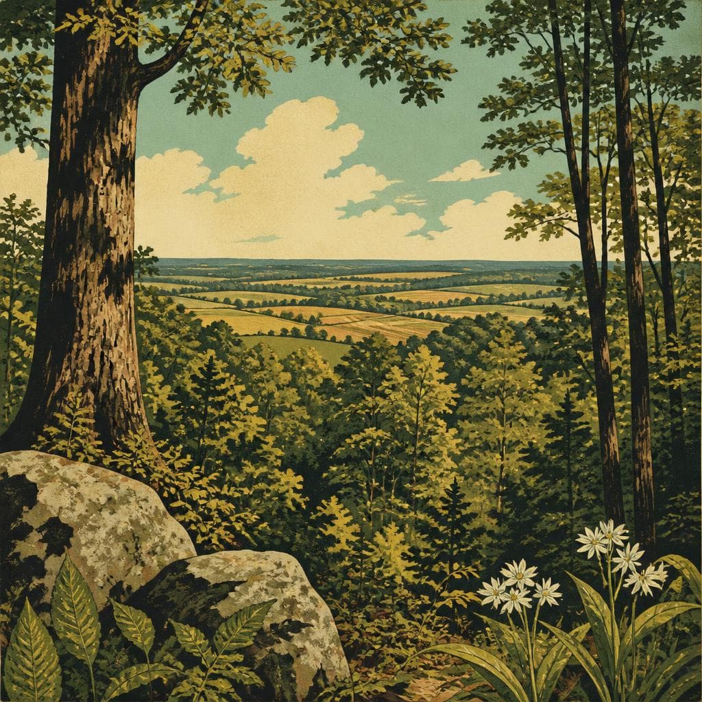 Cover art for Where the Forest Outlasted the Plow