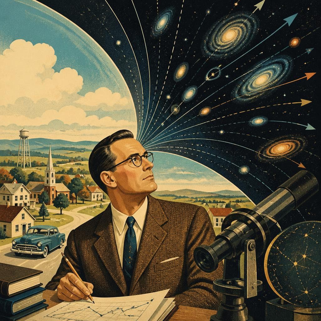 Cover art for From Marshfield to the Expanding Universe
