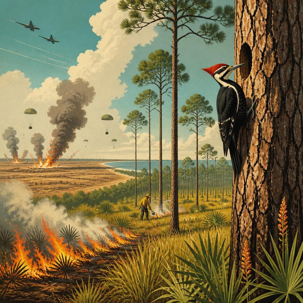 Cover art for Where Bomb Ranges Meet Longleaf Pines