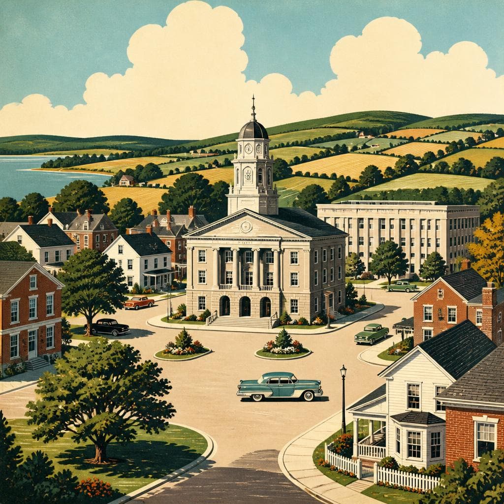 Cover art for A Small Village Built for County Business