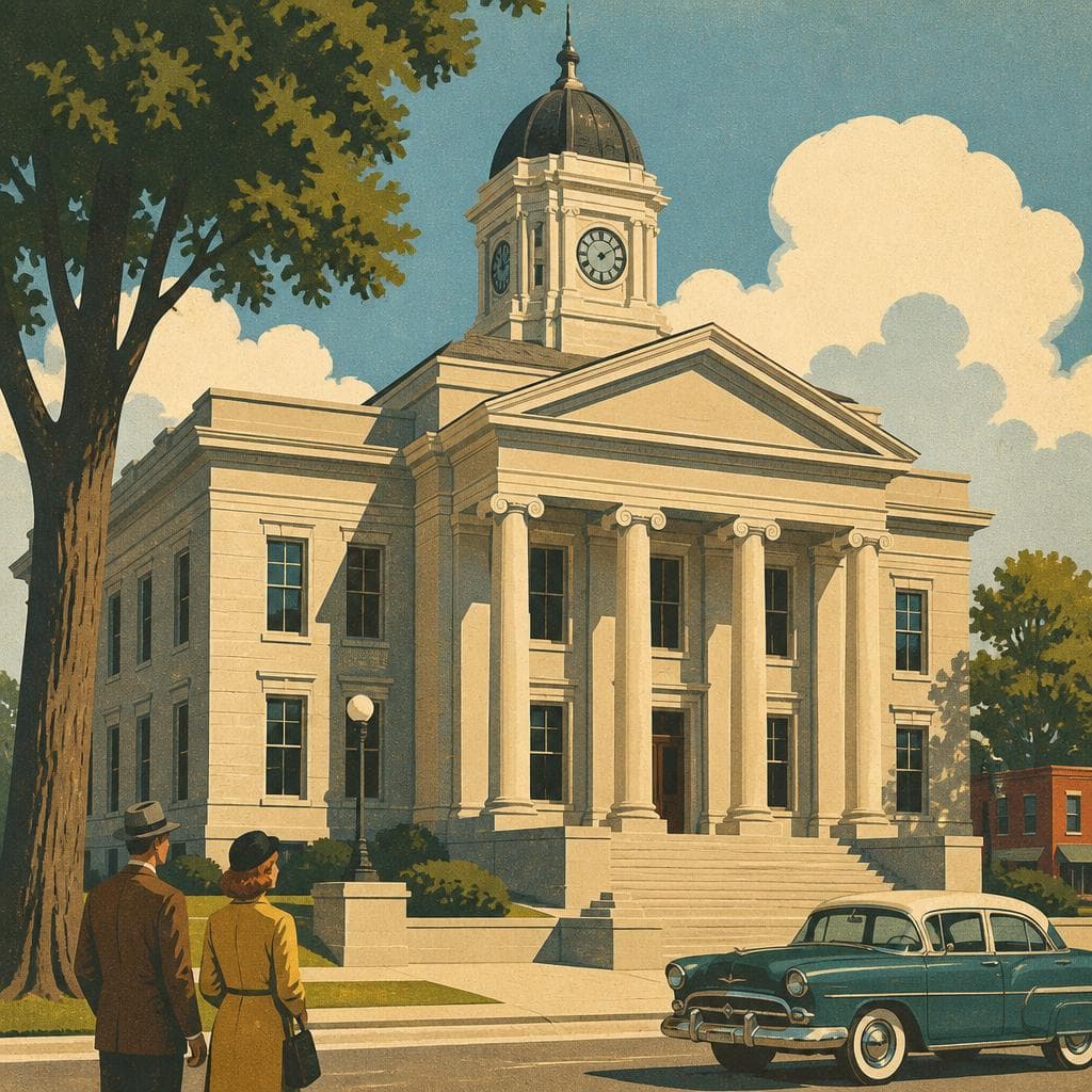 Cover art for Why a Rural Courthouse Learned to Look Grand