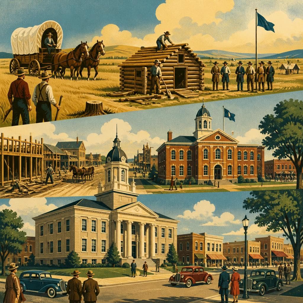 Cover art for How Marshalltown Won the County Seat