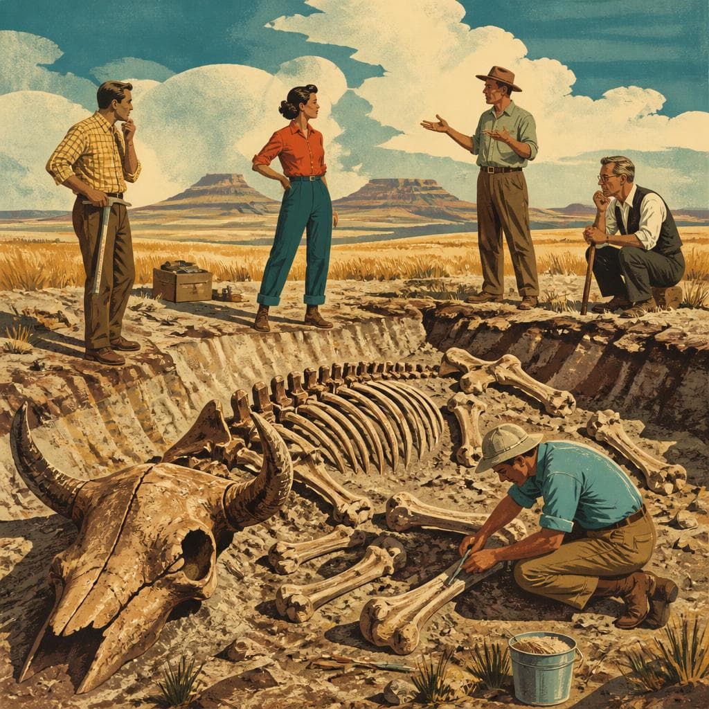 Cover art for Where the Bison Fell, the Argument Stayed