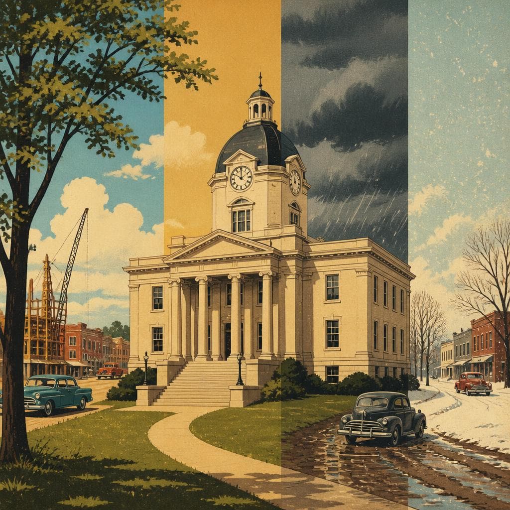 Cover art for Where the County Kept Going