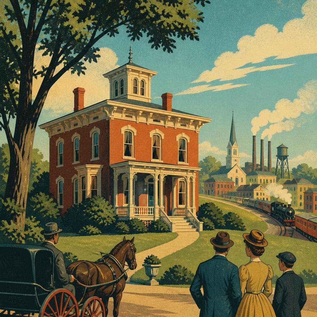 Cover art for A Founder’s House, A Town’s Ambition