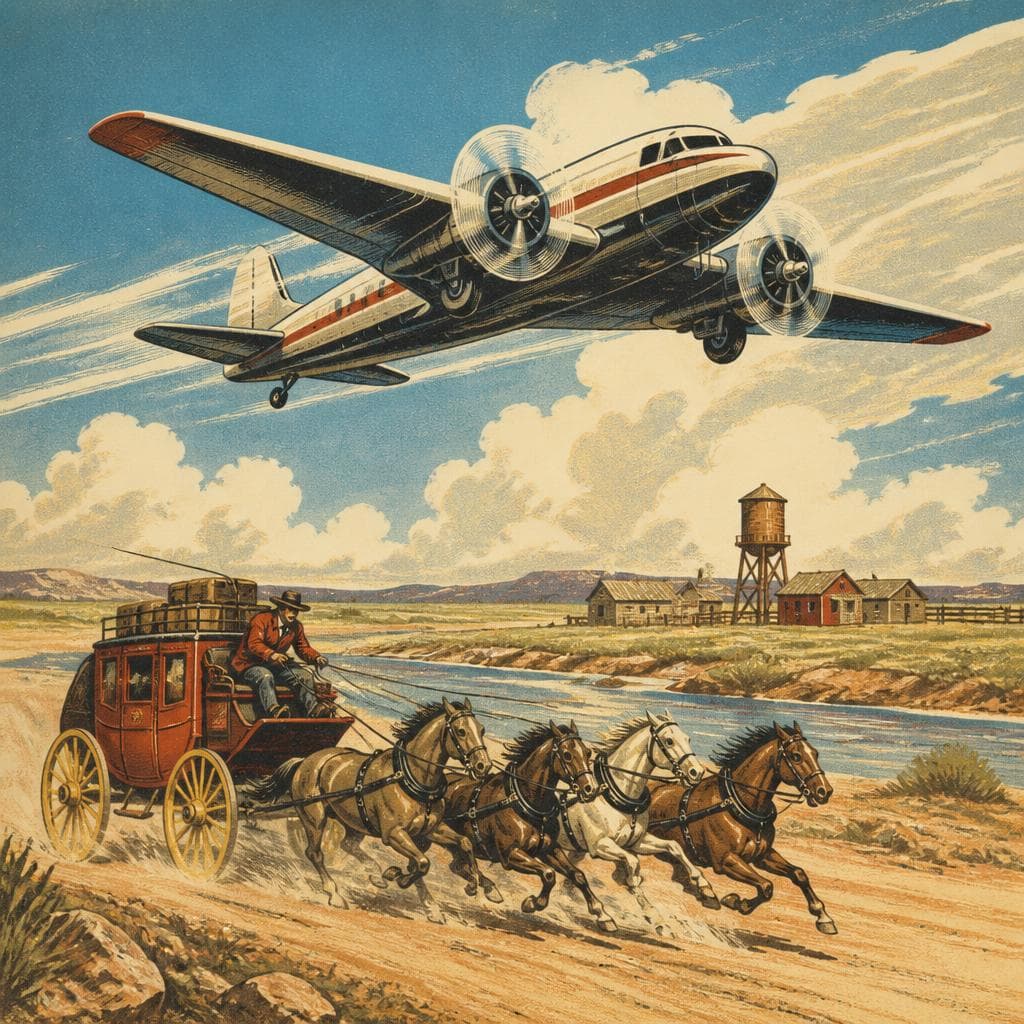 Cover art for When the Mail Flew Past Julesburg