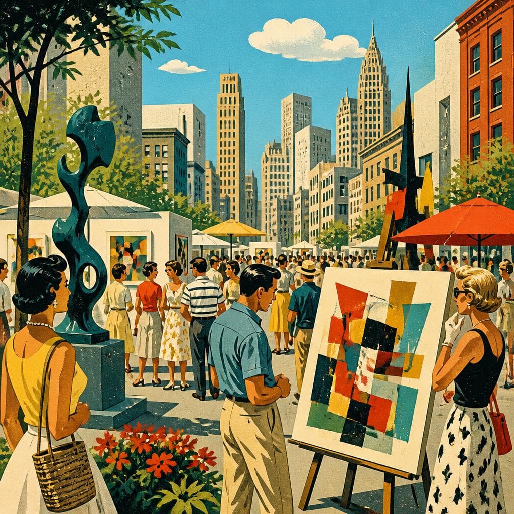 Cover art for When Downtown Becomes the Gallery