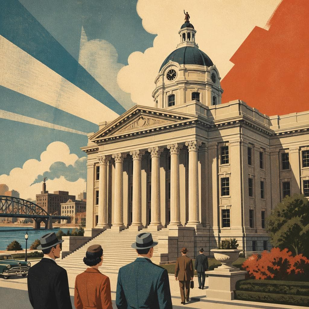 Cover art for When a Courthouse Learns to Speak Loudly