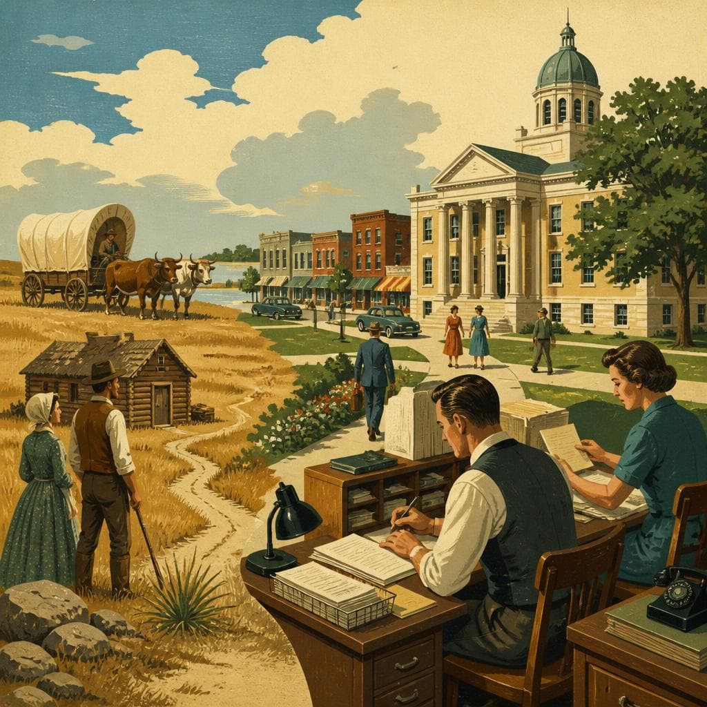 Cover art for Where the Prairie Came to Do Its Paperwork