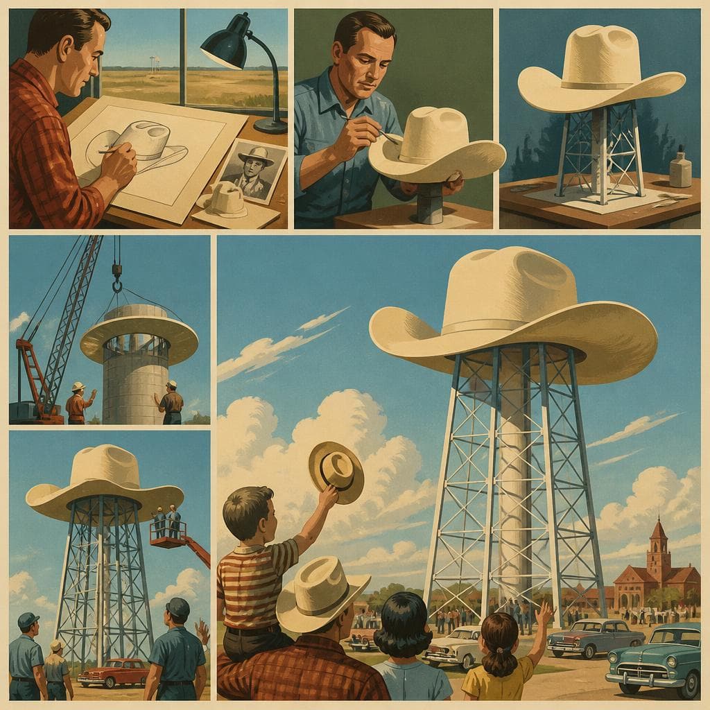 Cover art for The Cowboy Hat That Made Paris, Texas