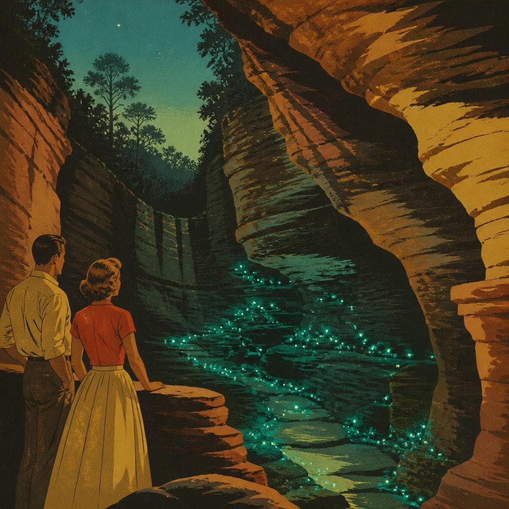 Cover art for Where Alabama’s Canyon Glows