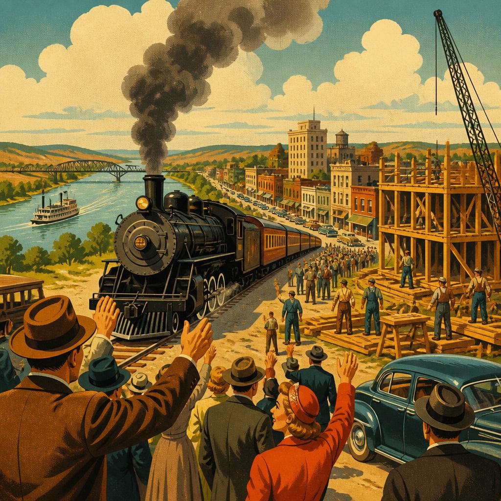Cover art for When the Rails Reached the Missouri