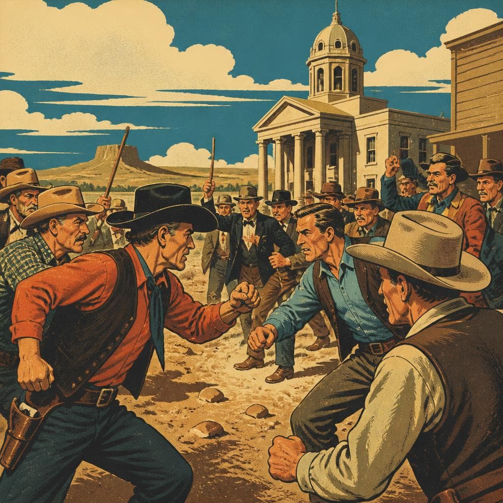 Cover art for When the County Seat Went to War