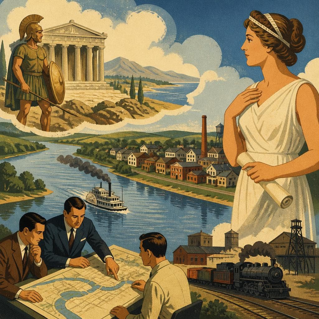 Cover art for A Greek Name on the Illinois River