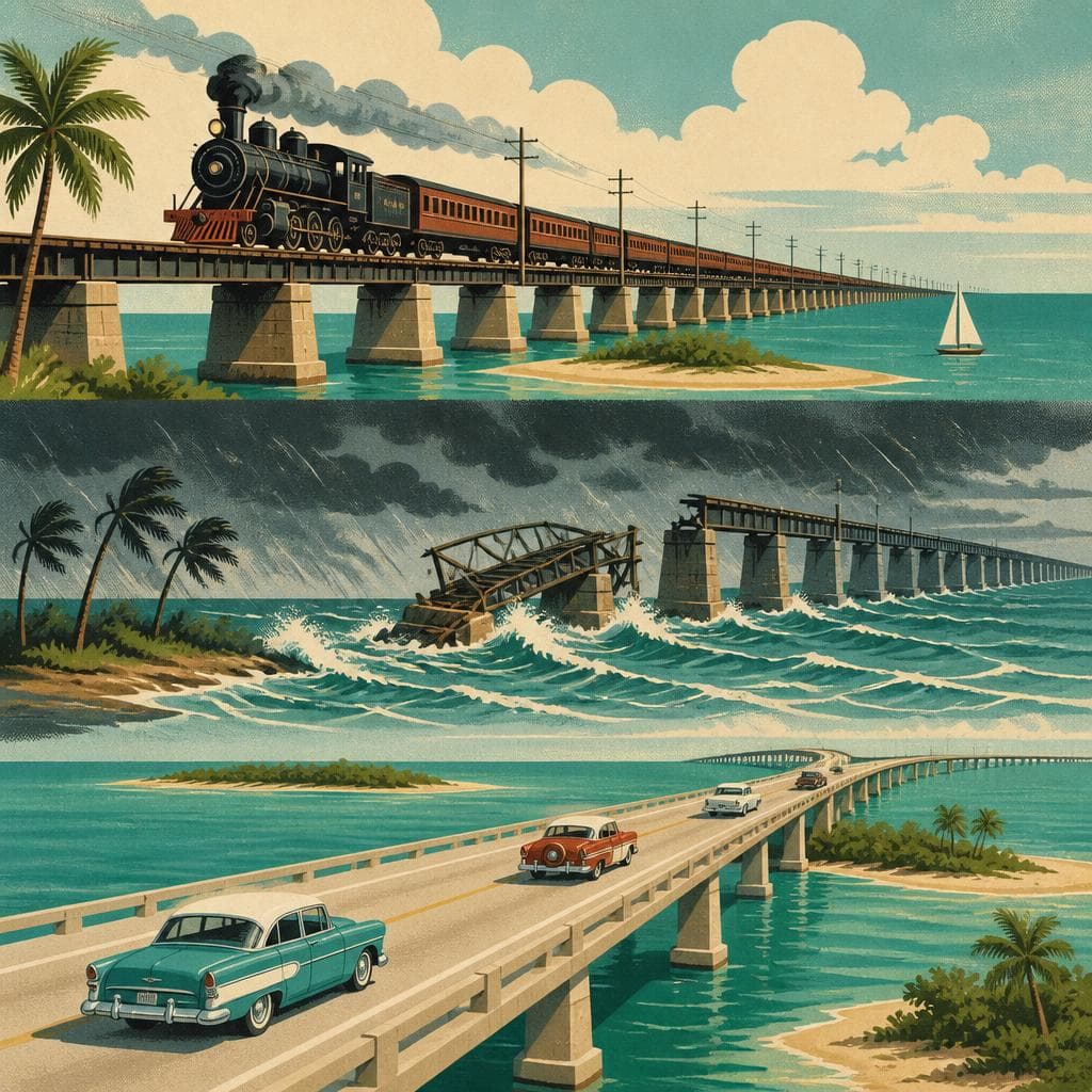 Cover art for How Seven Mile Bridge Changed With the Keys